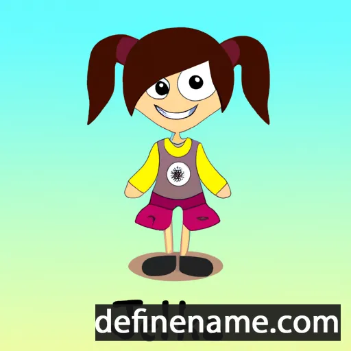 cartoon of the name Jelka