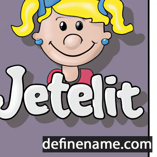 cartoon of the name Jeltje