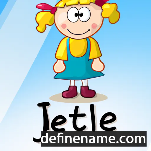 cartoon of the name Jeltsje