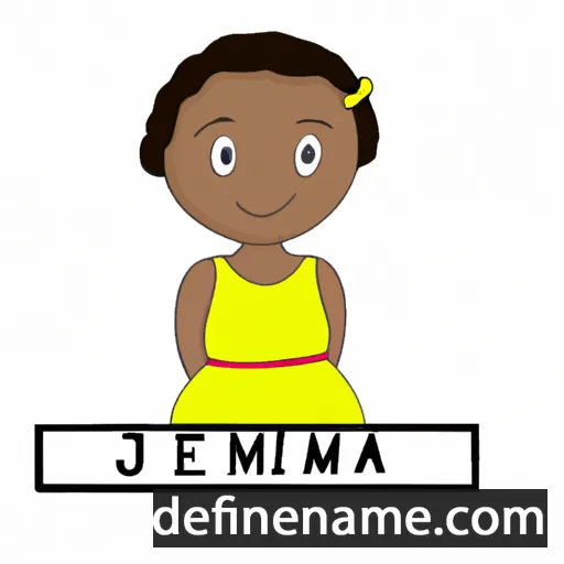 cartoon of the name Jemima