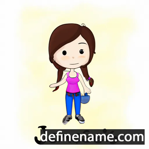 Jenessa cartoon