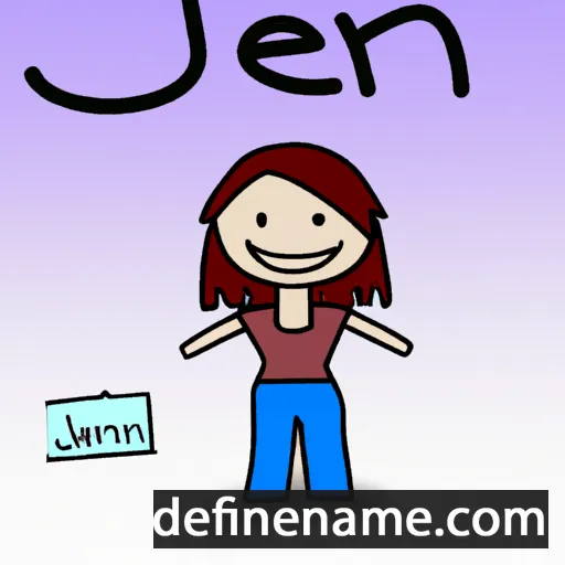 Jenn cartoon