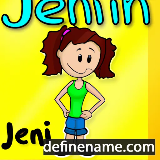 Jenni cartoon