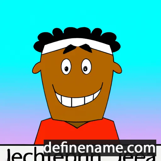 cartoon of the name Jephthah