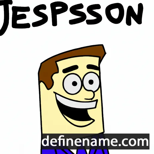 cartoon of the name Jepson