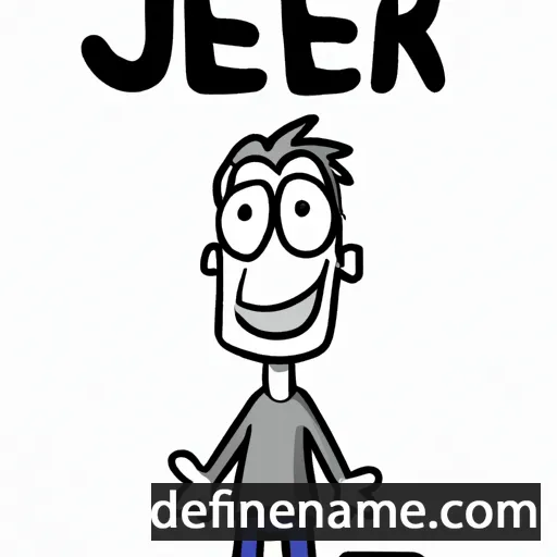 cartoon of the name Jere