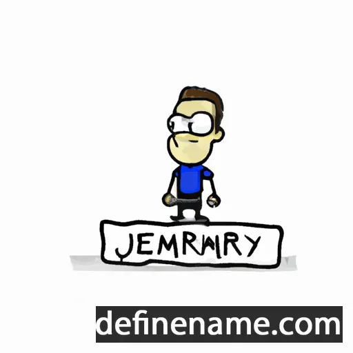 cartoon of the name Jeremy