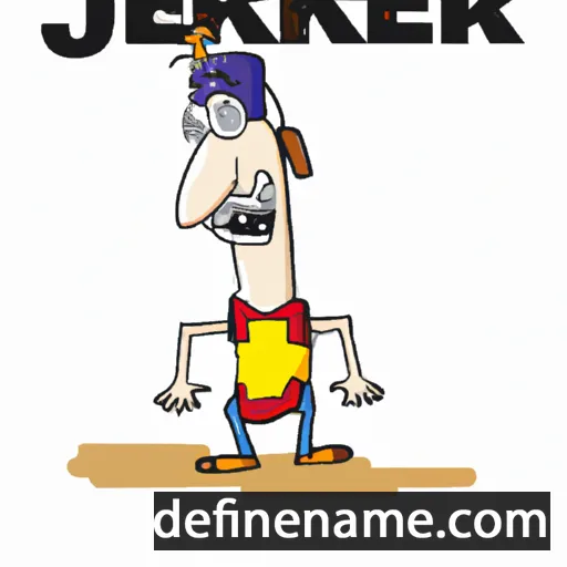 cartoon of the name Jerker