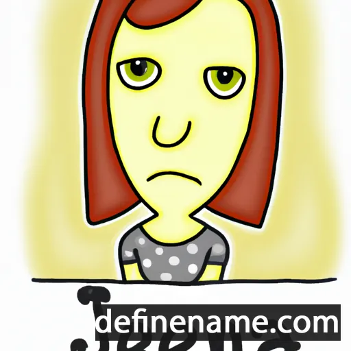 cartoon of the name Jerneja