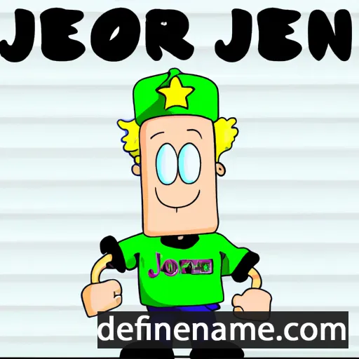 Jeroen cartoon