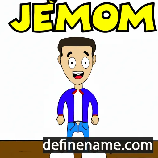 cartoon of the name Jeronim