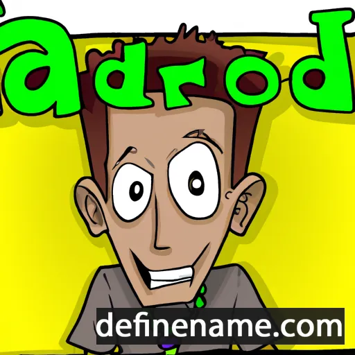 cartoon of the name Jerrod