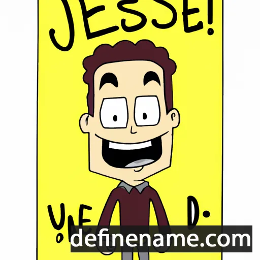 cartoon of the name Jessé