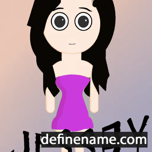 cartoon of the name Jessy