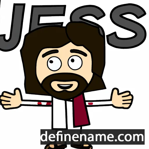 cartoon of the name Jesús