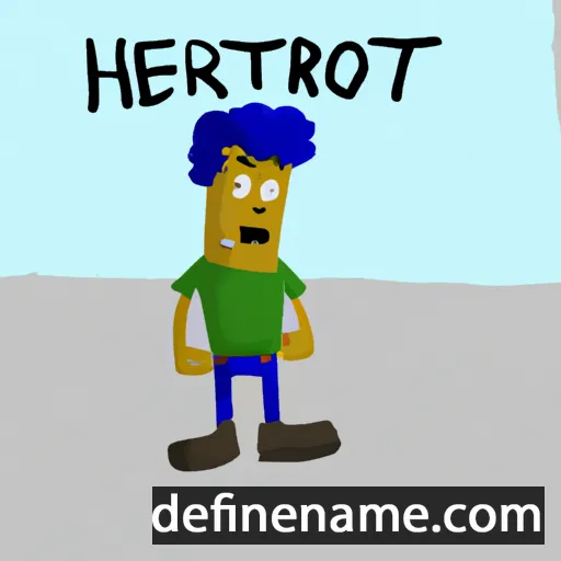 cartoon of the name Jethro