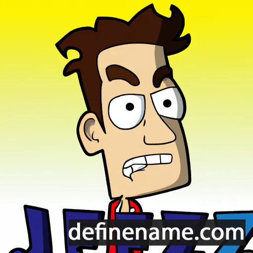 cartoon of the name Jez