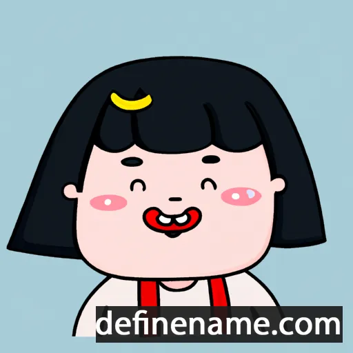 Ji-Won cartoon