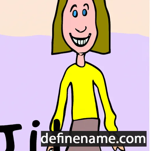 cartoon of the name Jill