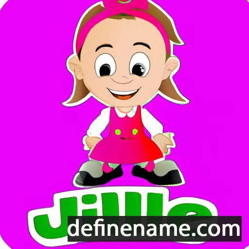 cartoon of the name Jillie