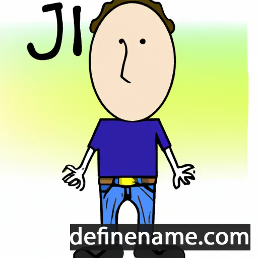 cartoon of the name Jim