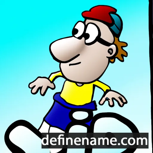 cartoon of the name Jip