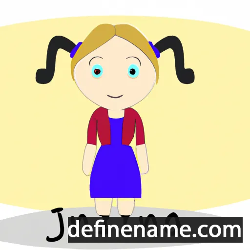 Jiřina cartoon