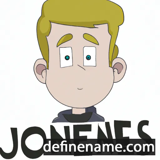 cartoon of the name Jóannes