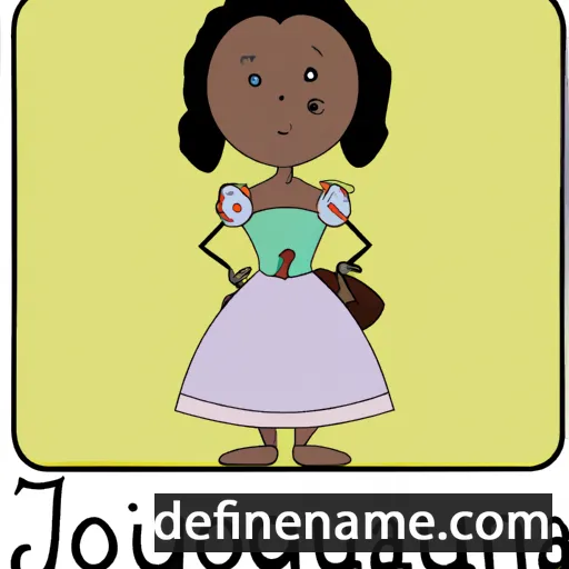 cartoon of the name Joaquima