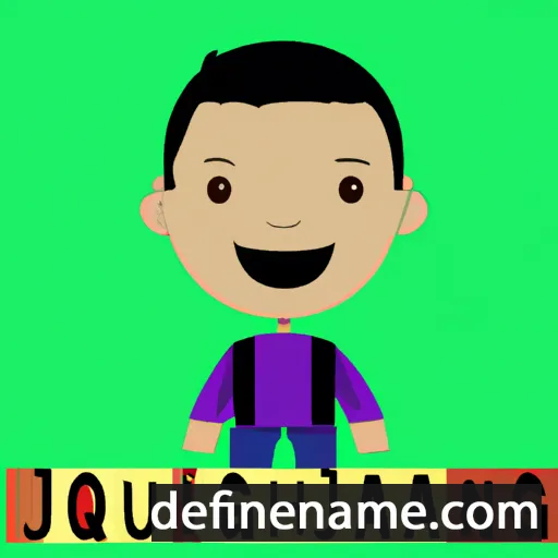 cartoon of the name Joaquin