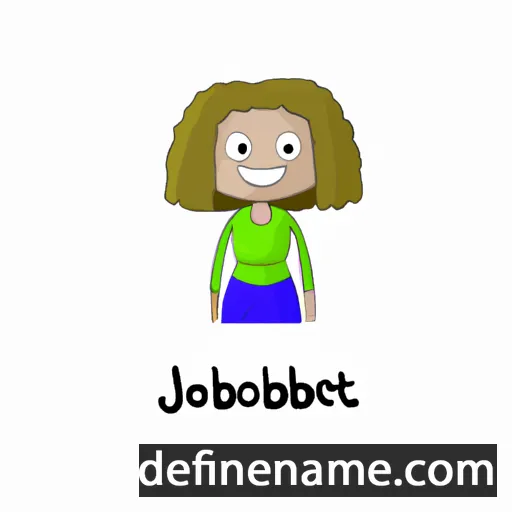 cartoon of the name JoBeth