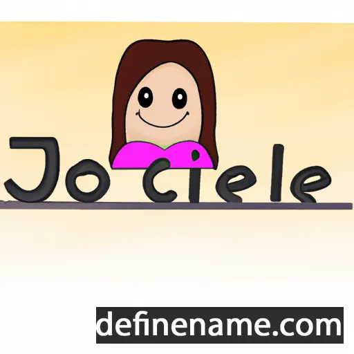 cartoon of the name Joceline