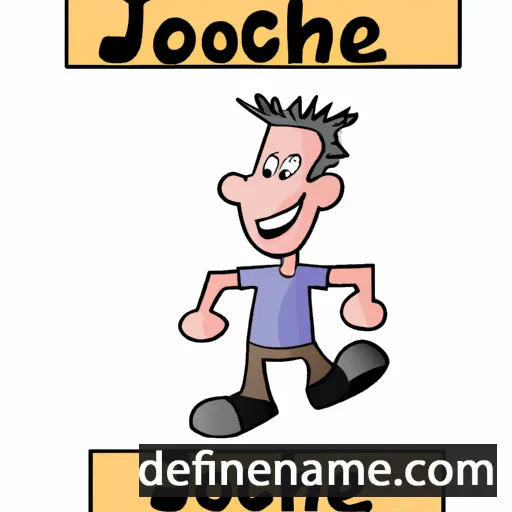 cartoon of the name Jochem