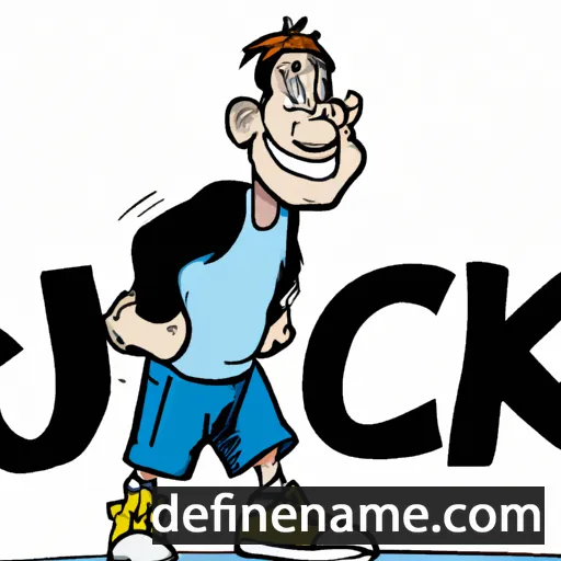 cartoon of the name Jock