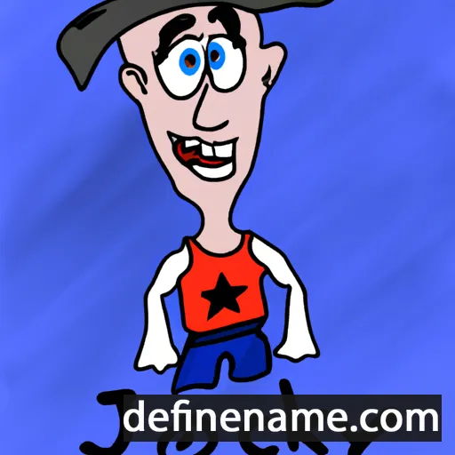 cartoon of the name Jocky