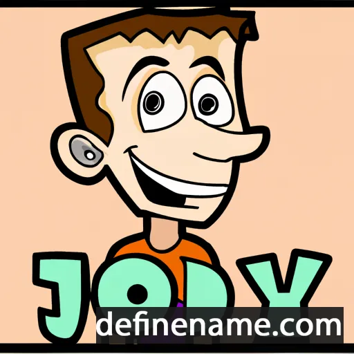 cartoon of the name Jody