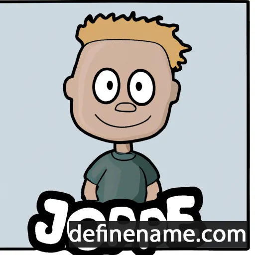 cartoon of the name Joep