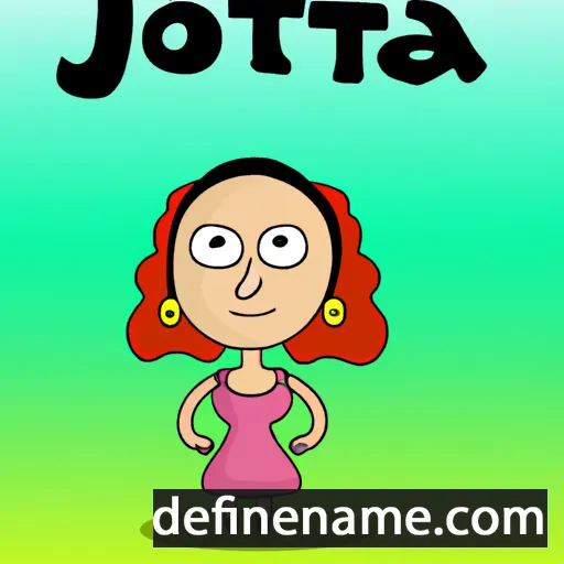 Joetta cartoon