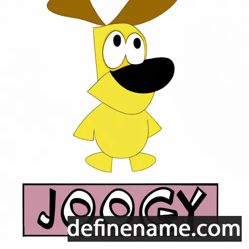 cartoon of the name Joey