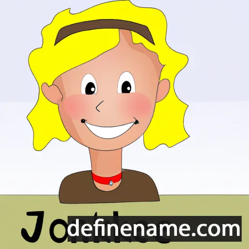 cartoon of the name Johanneke