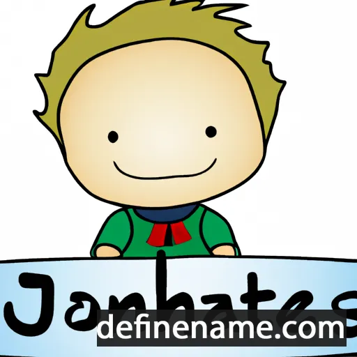 cartoon of the name Johannes