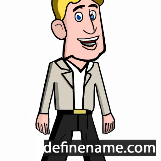 cartoon of the name John Paul