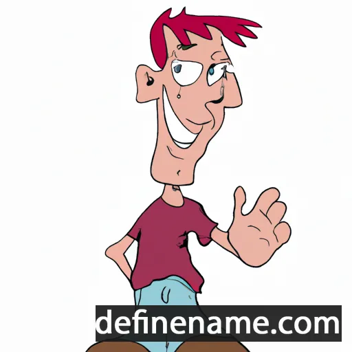 cartoon of the name Johnny