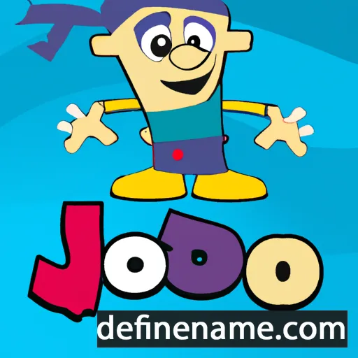 cartoon of the name Jojo