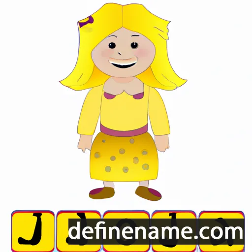 cartoon of the name Jola