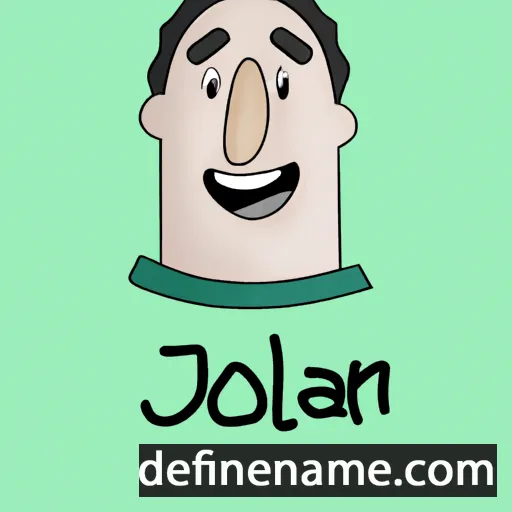 cartoon of the name Jolán