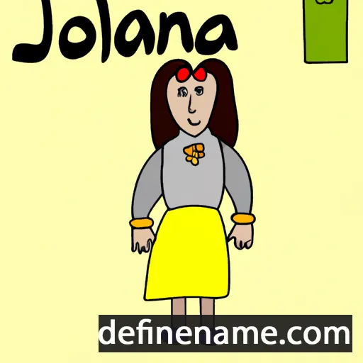 Jolana cartoon