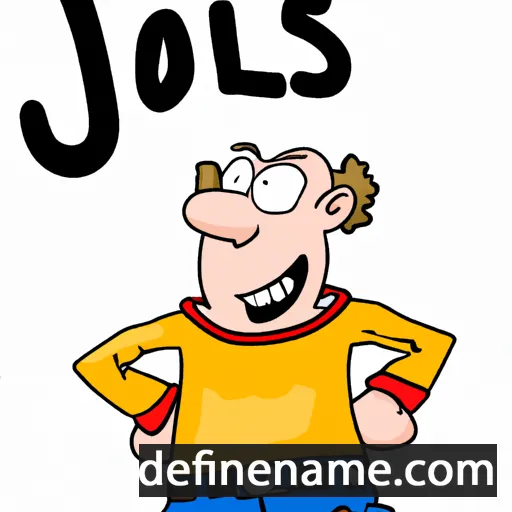 cartoon of the name Jools