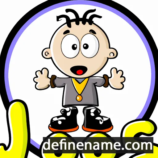 cartoon of the name Joos