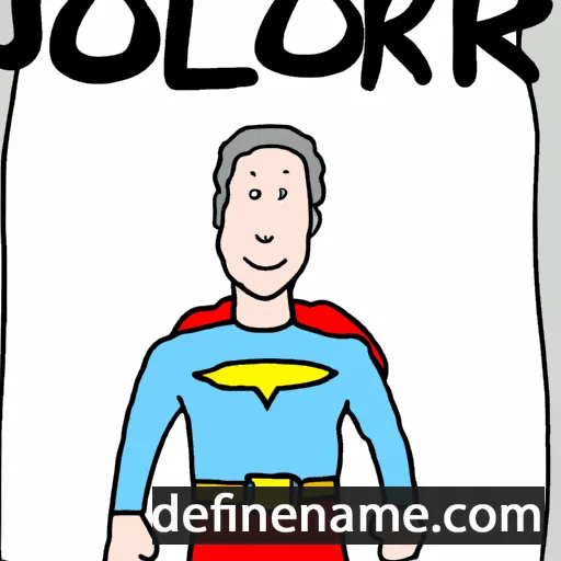 Jor-El cartoon